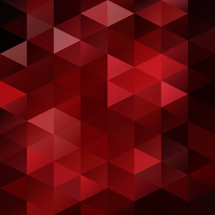 Obraz premium Red Grid Mosaic Background, Creative Design Templates
