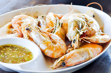 grilled shrimp,grilled prawn