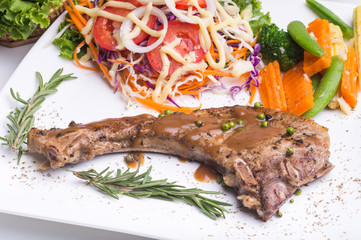 Steak and Sausages
