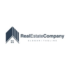 Property Real Estate logo icon vector