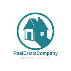 Property Real Estate logo icon vector