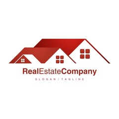 Property Real Estate logo icon vector