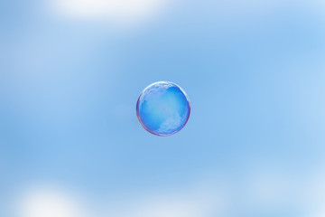The whole world in a soap bubble