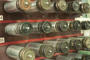 Printing labels on offset machine