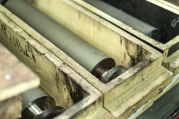 Printing labels on offset machine