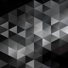 Fototapeta premium Black Grid Mosaic Background, Creative Design Templates