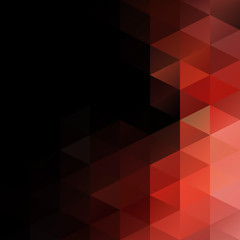 Fototapeta premium Red Grid Mosaic Background, Creative Design Templates