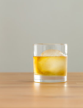 Whiskey With Ice Ball