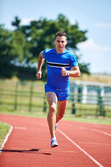 Fototapeta premium Runner sprinting