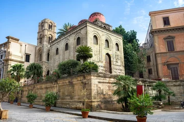 Deurstickers San Cataldo Church. Palermo. Sicily. © Valery Bareta