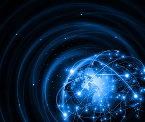 Best Internet Concept of global business from concepts series