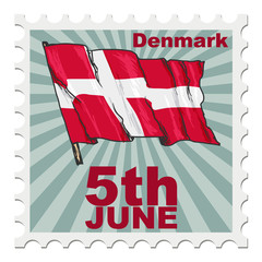 Fototapeta na wymiar national day of Denmark