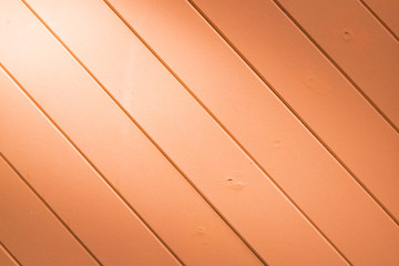 beautiful diagonal  orange color wood background texture with li