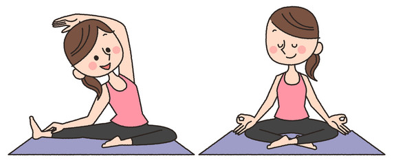ヨガ　女性