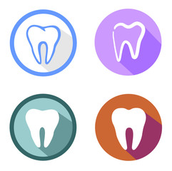 teeth icon vector eps 10