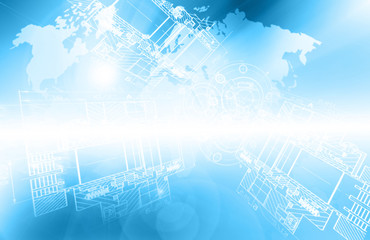 Best Internet Concept of global business from concepts series