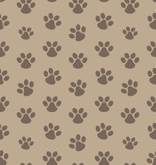 Seamless Texture with Trace of Cat