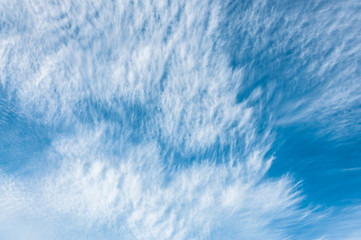 blue sky with clouds