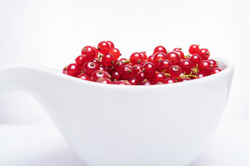 Bowl of fresh red currant