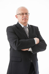 Portrait of a friendly mature businessman