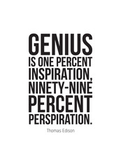 Simple classical motivational poster for business