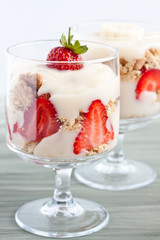 strawberry  trifle