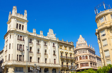 Fototapeta premium modern buildings in city of Cordoba, Spain