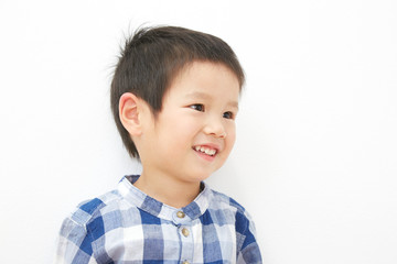 笑顔の男の子