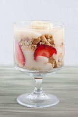 strawberry  trifle