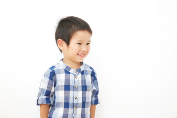 笑顔の男の子