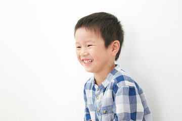 笑顔の男の子