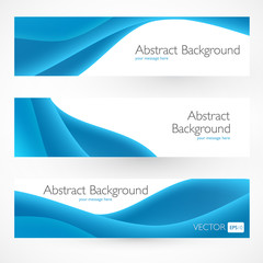 Colorful abstract vector banners
