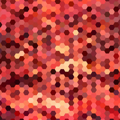 abstract geometric hexagon background