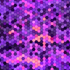 abstract geometric hexagon background