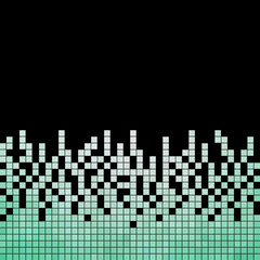 abstract square pixel mosaic background