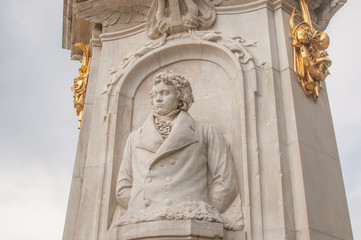 Obraz premium Beethoven-Haydn-Mozart-Denkmal