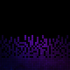 abstract square pixel mosaic background