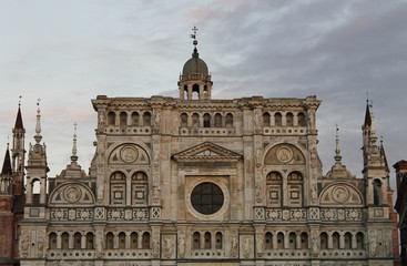 Fototapeta na wymiar Certosa di Pavia