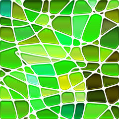 abstract stained-glass mosaic background