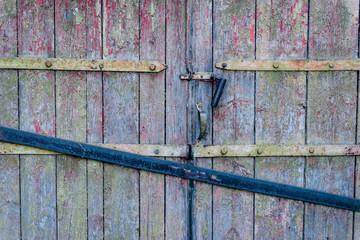 Wooden texture with scratches and cracks, which can be used as a background