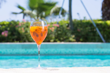 Glass of Aperol Spritz
