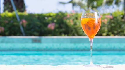 Glass of Aperol Spritz