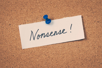 Nonsense