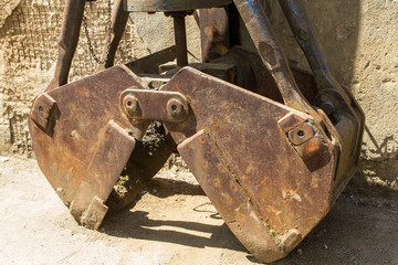 an old blast furnace