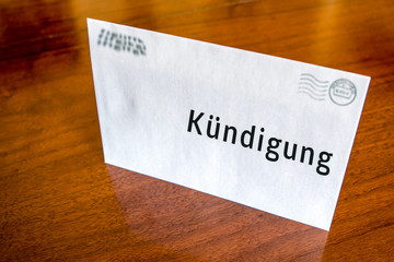 Brief Kündigung