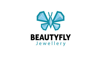 Beauty fly Logo template