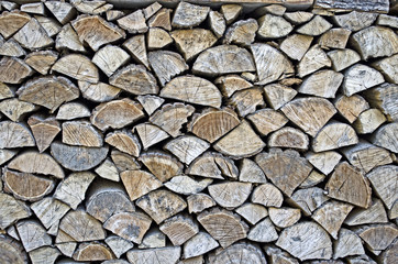Stack of wood textured background