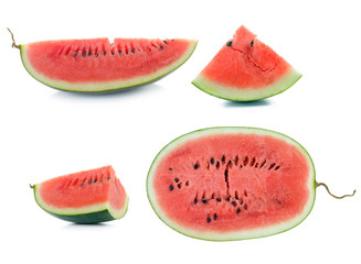 water melon on white background