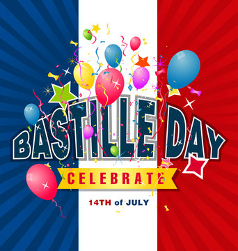 14th July Bastille Day of France
