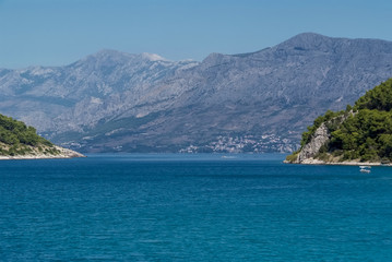 Fototapeta na wymiar Brac island in Croatia